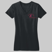 Ladies V Neck - Glitter
